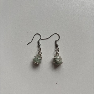 Aventurin fülbevaló, Ékszer, Fülbevaló, Lógó fülbevaló, Ékszerkészítés, MESKA