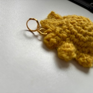 Napocskás horgolt kulcstartó - táska & tok - kulcstartó & táskadísz - táskadísz - Meska.hu