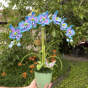  Asztali dísz orchidea - otthon & életmód - virágdekoráció - virágdíszek - asztali virágdísz - Meska.hu