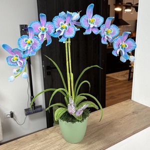  Asztali dísz orchidea - otthon & életmód - virágdekoráció - virágdíszek - asztali virágdísz - Meska.hu