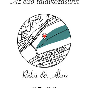 Romantikus Ajándék örök emlék vonalrajz - művészet - grafika & illusztráció - digitális - Meska.hu