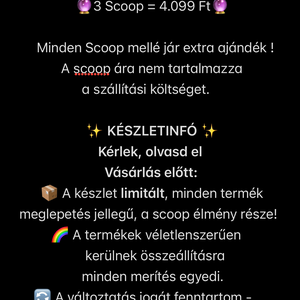 Zsákbamacska Mystery Scoop-3 Scoop - diy (csináld magad) - egységcsomag - Meska.hu