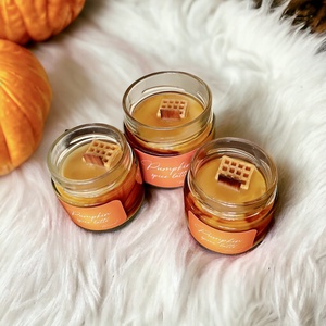 Pumpkin Spice Latte Sütőtök Illatú Szójagyertya - otthon & életmód - gyertya, illat, aroma - gyertya - Meska.hu