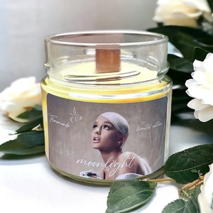 Ariana Grande Black Opium Illatú Szójagyertya, Otthon & Életmód, Gyertya, illat, aroma, Gyertya, Gyertya-, mécseskészítés, MESKA