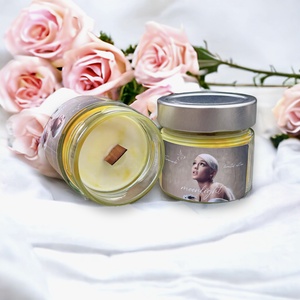 Ariana Grande Black Opium Illatú Szójagyertya - otthon & életmód - gyertya, illat, aroma - gyertya - Meska.hu