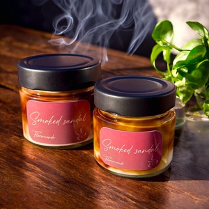 Smoked Sandal Szantálfa Illatú Tavaszi Szójagyertya - otthon & életmód - gyertya, illat, aroma - gyertya - Meska.hu