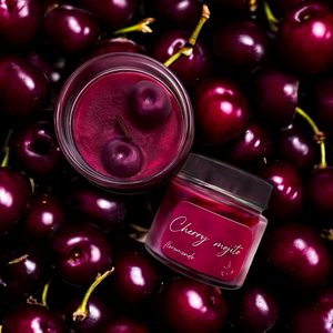 Cherry Mojito Cseresznye Illatú Szójagyertya - otthon & életmód - gyertya, illat, aroma - gyertya - Meska.hu