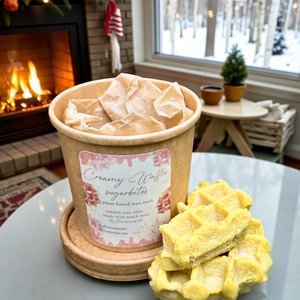 Creamy Waffle Sugarbites Vaníliás Gofri Illatviasz (70 g) - otthon & életmód - gyertya, illat, aroma - gyertya - Meska.hu