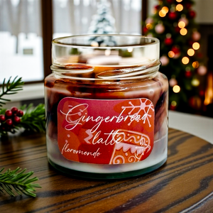 Gingerbread Latte Mézeskalács Illatú Szójagyertya - Meska.hu