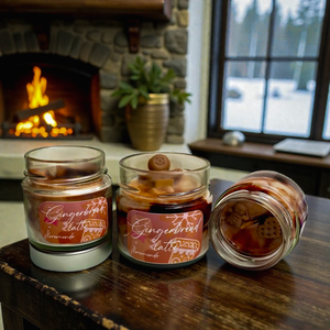 Gingerbread Latte Mézeskalács Illatú Szójagyertya - otthon & életmód - gyertya, illat, aroma - gyertya - Meska.hu