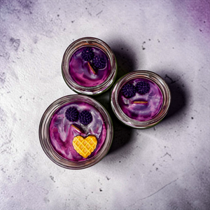 Blackberry Jam Waffle - Szederdzsem Illatú Szójagyertya - otthon & életmód - gyertya, illat, aroma - gyertya - Meska.hu