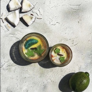 Coco Lime Cr�me - Lime És Kókusz Illatú Illatgyertya - otthon & életmód - gyertya, illat, aroma - gyertya - Meska.hu