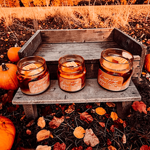 Pumpkin Spice Latte Sütőtök Illatú Szójagyertya - otthon & életmód - gyertya, illat, aroma - gyertya - Meska.hu