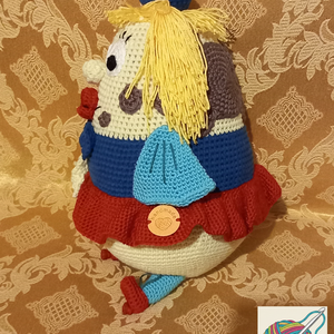 Horgolt Mrs. Puff Bikinifenékről - játék & sport - plüssállat & játékfigura - plüss mesefigurák - Meska.hu