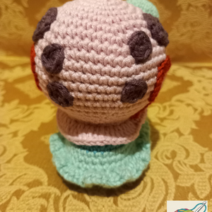 Horgolt Csigusz - játék & sport - plüssállat & játékfigura - plüss mesefigurák - Meska.hu