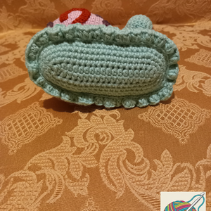 Horgolt Csigusz - játék & sport - plüssállat & játékfigura - plüss mesefigurák - Meska.hu