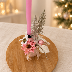 Bögrés gyertyás asztaldísz (az ár egy darabra vonatkozik) - karácsony - adventi díszek - adventi asztaldísz - Meska.hu