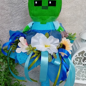 Ovis ballagási csokor Minecraft - otthon & életmód - dekoráció - virágdísz és tartó - csokor & virágdísz - Meska.hu