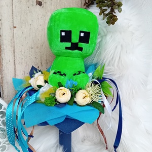 Ovis ballagási csokor - Minecraft  - Meska.hu