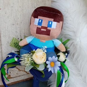 Ovis ballagási csokor - Minecraft  - Meska.hu