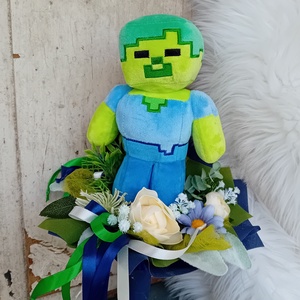 Ovis ballagási csokor - Minecraft  - Meska.hu