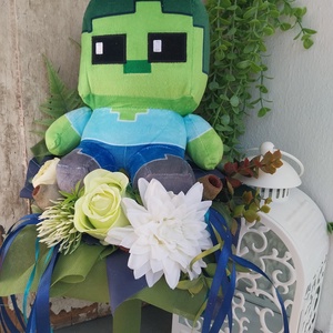 Ovis ballagási csokor - utolsó Minecraft , Otthon & Életmód, Virágdekoráció, Virágok, Virágcsokor, Virágkötés, MESKA