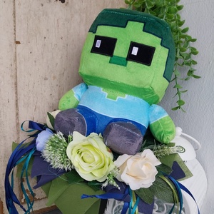 Ovis ballagási csokor - Minecraft  - Meska.hu