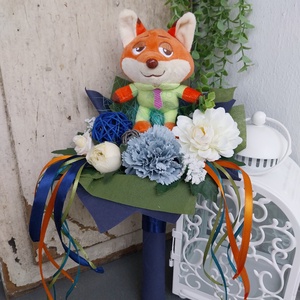 Ovis ballagási csokor - Zootropolis, Otthon & Életmód, Virágdekoráció, Virágok, Virágcsokor, Virágkötés, Minőségi selyemvirágokkal készítettem, így maradandó emléke lehet a ballagásnak.

Mérete: kb. 35cm

, MESKA