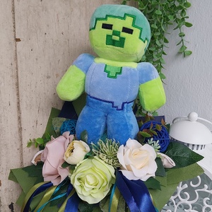 Ovis ballagási csokor - Minecraft  - Meska.hu