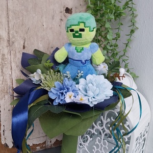 Ovis ballagási csokor - Minecraft  - Meska.hu