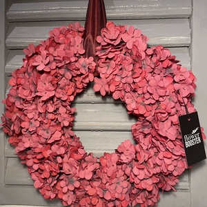 Tavaszi ajtódísz hortenziából - otthon & életmód - dekoráció - ajtó- és ablak dekoráció - ajtódísz & kopogtató - Meska.hu