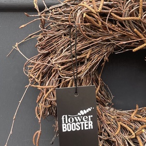 Tavaszi nyírfaágból készített ajtódísz  - otthon & életmód - dekoráció - ajtó- és ablak dekoráció - ajtódísz & kopogtató - Meska.hu