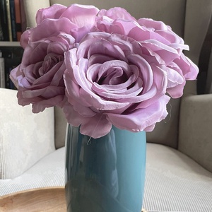 Lilás rózsa csokor csodás alkalmakra - otthon & életmód - virágdekoráció - virágok - virágcsokor - Meska.hu