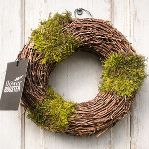 Tavaszi nyírfaágból és mohából készített kis ajtódísz - otthon & életmód - dekoráció - ajtó- és ablak dekoráció - ajtódísz & kopogtató - Meska.hu