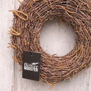 Tavaszi nyírfavesszőből szorosan kötött ajtódísz, Otthon & Életmód, Dekoráció, Ajtó- és ablak dekoráció, Ajtódísz & Kopogtató, Virágkötés, MESKA