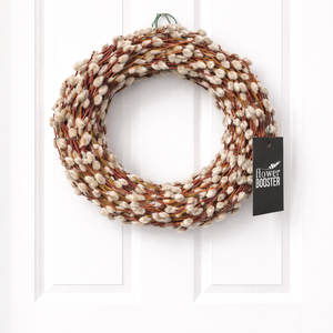 Csodás tavaszi barkakoszorú ajtóra, Húsvétra, Ünnepi díszek, dekorációk, Húsvéti díszek és dekorációk, Húsvéti ajtódísz, kopogtató, Virágkötés, MESKA