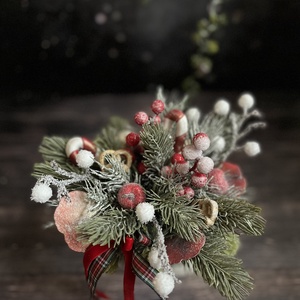 Mikulás csizmája asztaldísz - karácsony - karácsonyi lakásdekoráció - karácsonyi lakásdíszek - Meska.hu