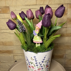 Tulipán asztaldísz, Otthon & Életmód, Dekoráció, Asztal és polc dekoráció, Asztaldísz, , MESKA