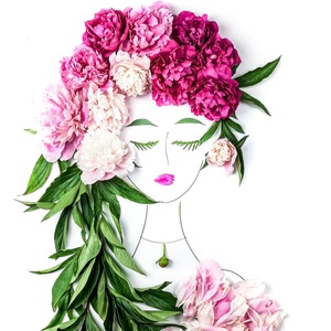 Flowerfaces virágkép, virág arc, virág kép- Tiszta Szépség, Művészet, Művészi nyomat, Fotó, grafika, rajz, illusztráció, Meska