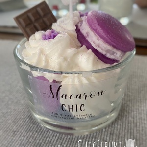 Macaron Chic - otthon & életmód - gyertya, illat, aroma - gyertya - Meska.hu