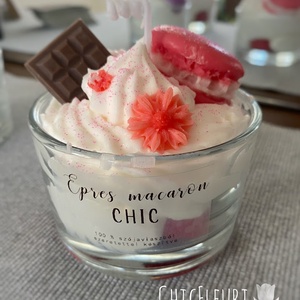 Macaron Chic - otthon & életmód - gyertya, illat, aroma - gyertya - Meska.hu