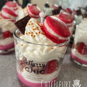 Epres macaronos gyertya - otthon & életmód - gyertya, illat, aroma - gyertya - Meska.hu