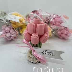 Tulipános szójaviasz gyertya - otthon & életmód - gyertya, illat, aroma - gyertya - Meska.hu