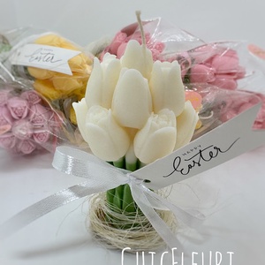 Tulipános szójaviasz gyertya - otthon & életmód - gyertya, illat, aroma - gyertya - Meska.hu