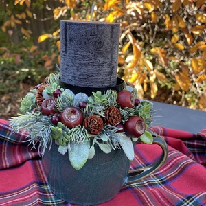 Cserélhető gyertys asztaldísz - otthon & életmód - dekoráció - asztal és polc dekoráció - asztaldísz - Meska.hu