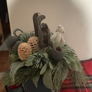 Játékos asztaldísz - otthon & életmód - dekoráció - asztal és polc dekoráció - asztaldísz - Meska.hu