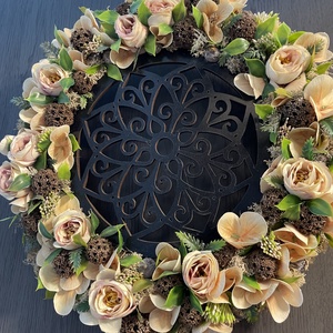 Mandalás kopogtató - otthon & életmód - dekoráció - ajtó- és ablak dekoráció - ajtódísz & kopogtató - Meska.hu