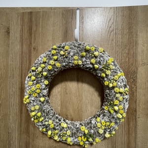 Tavaszi barkaszemes kopogtató - otthon & életmód - dekoráció - ajtó- és ablak dekoráció - ajtódísz & kopogtató - Meska.hu