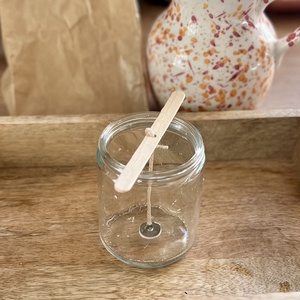DIY szójaviasz gyertya, szív alakú illatosított viasszal - diy (csináld magad) - egységcsomag - Meska.hu