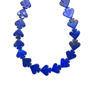 Lapis lazuli pikk 13x12-13mm, Kellékek & szerszámok, Ásvány alapanyag, Ásványfüzér, , MESKA